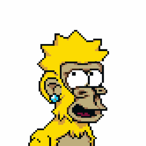 Pixel Simp Ape YC #8834