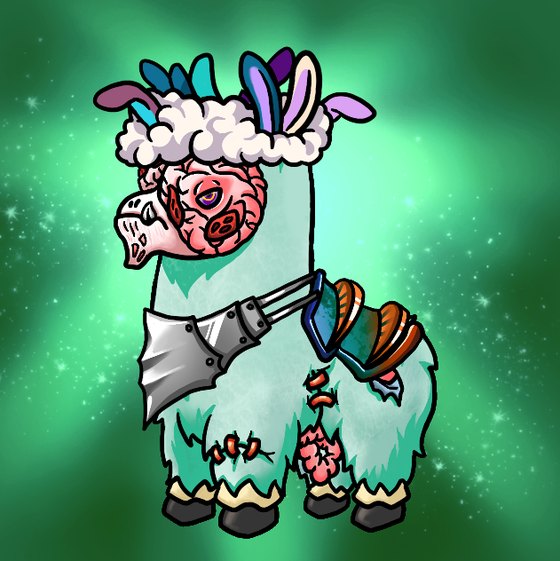 Alien Llama #5134