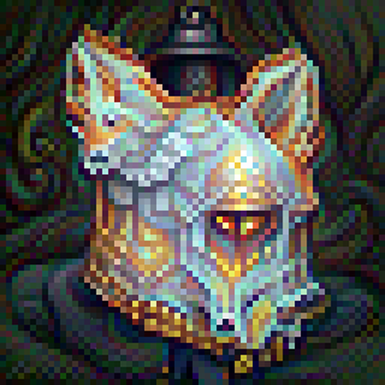 'Golem Whisper' Ornate Helm of the Fox