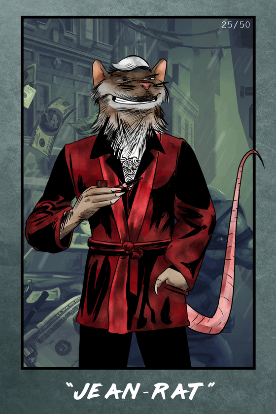 Jean-Rat - #25 of 50