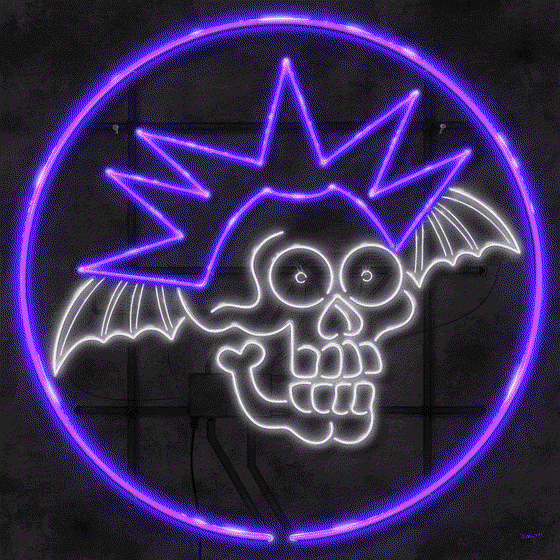 Neon Deathbat 738