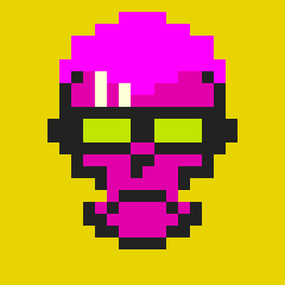 Cyber CryptoSkull #602