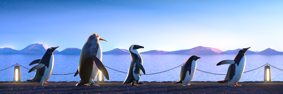 Five Penguins #1434