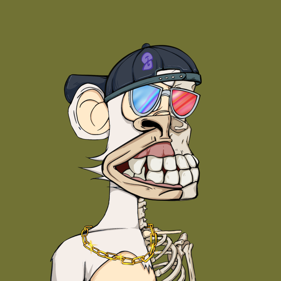 Skeleton Ape Yacht Club #6117