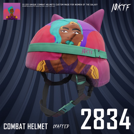 Galaxy Combat Helmet #2834