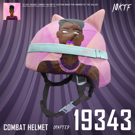 Galaxy Combat Helmet #19343