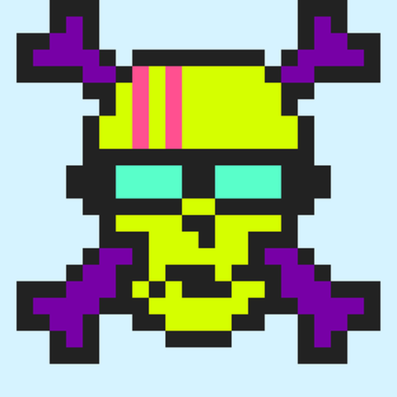 Cyber CryptoSkull #4891