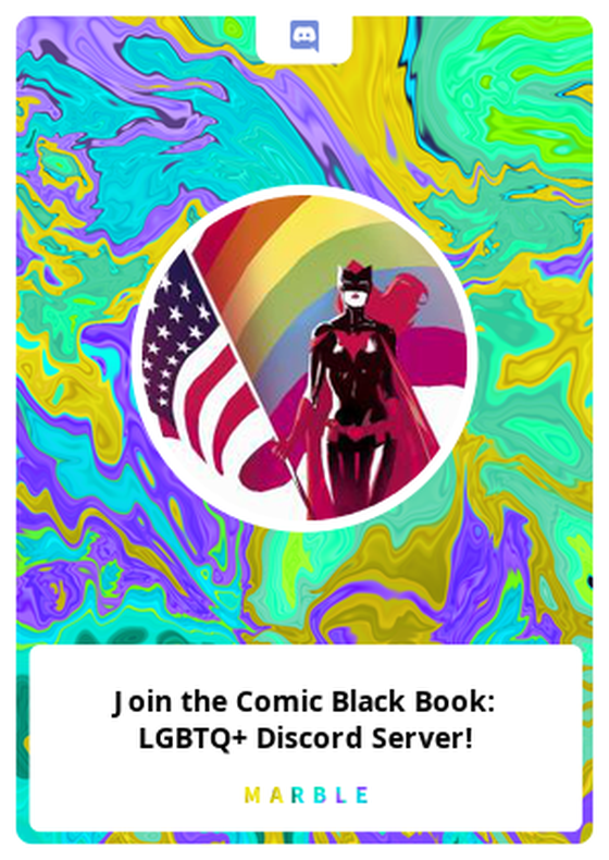 Join the Comic Black Book: LGBTQ+ Discord Server!