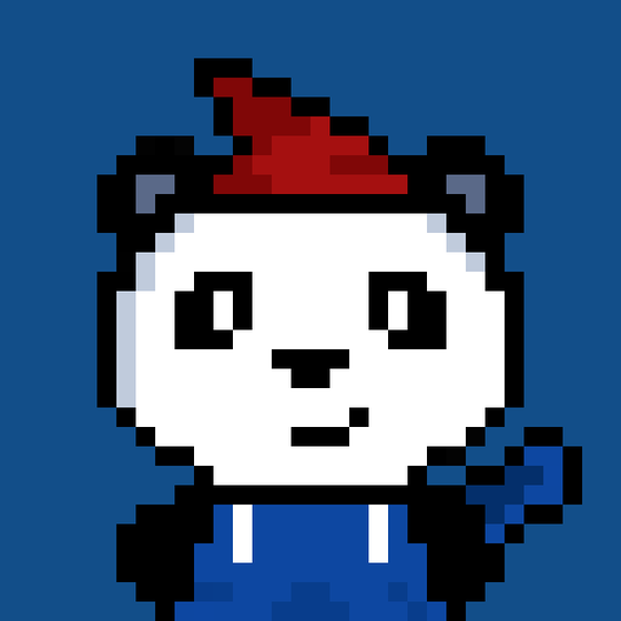 32px Panda #2606