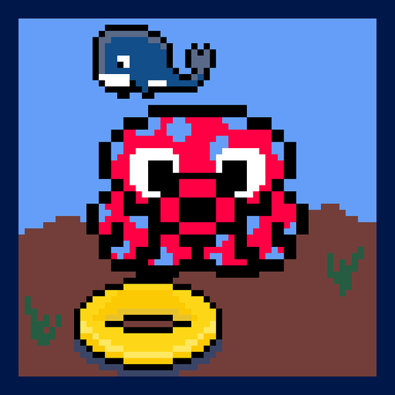 Pixel Squid #1913