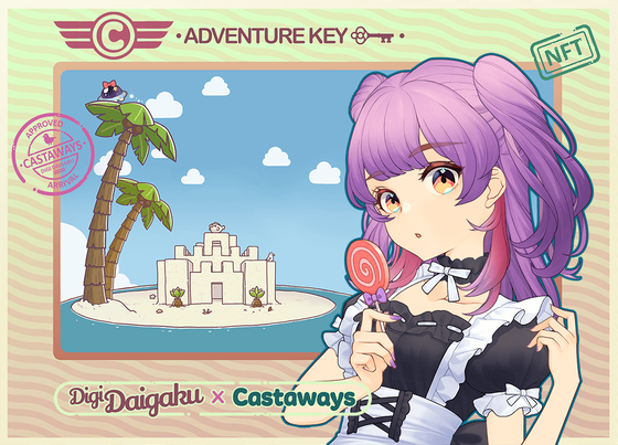 DigiDaigaku Genesis Adventure Key Castaways #1433 - Youngja