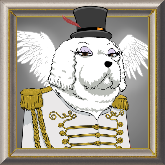 Captain Zeda Puppington, the Poodle