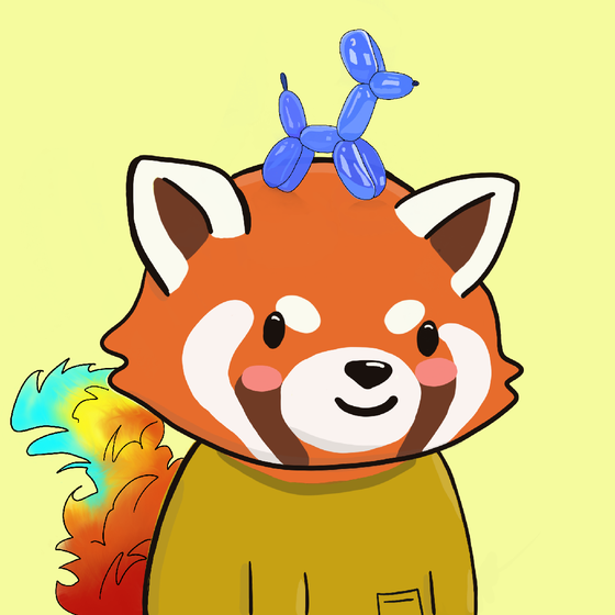 Okay Red Panda #3163