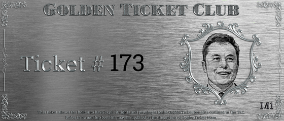 Golden Ticket Club #173