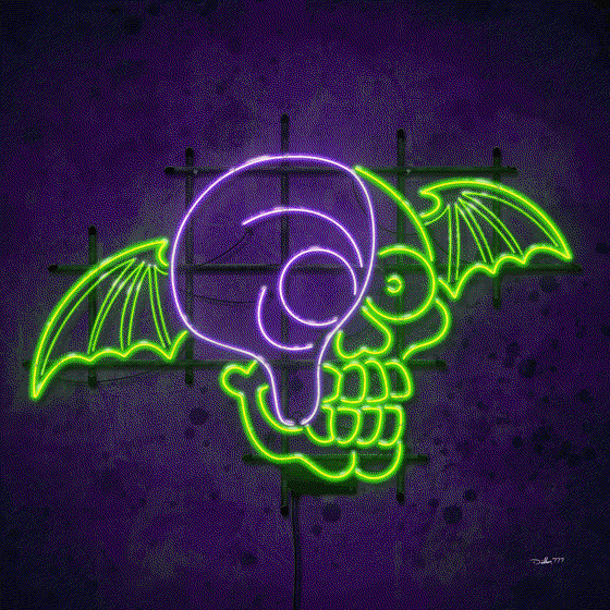 Neon Deathbat 713