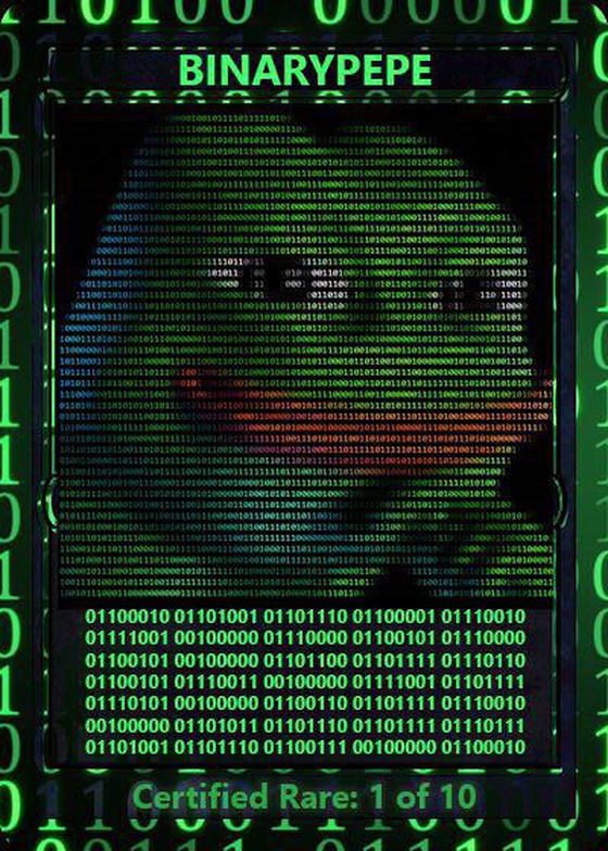 BINARYPEPE - Certified Rare 1 of 10