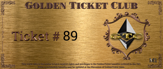 Golden Ticket Club #89