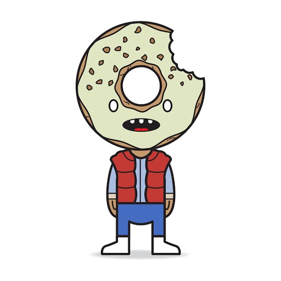 Marty McFly “DONUT HEADS” - #21 (*)