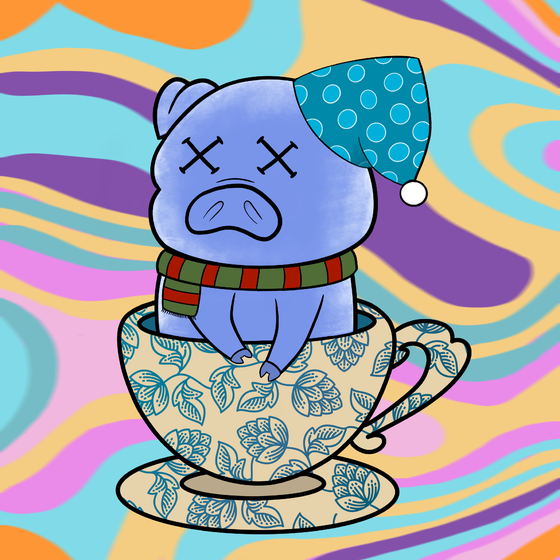 Lucky Teacup Piggy Club #331