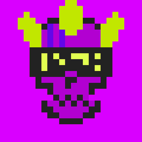 Cyber CryptoSkull #261