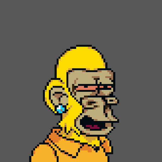 Pixel Simp Ape YC #2694