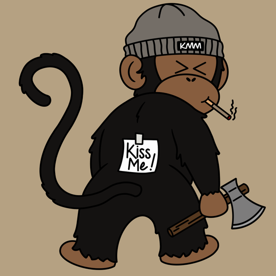 Kiss Me Monkey #6300