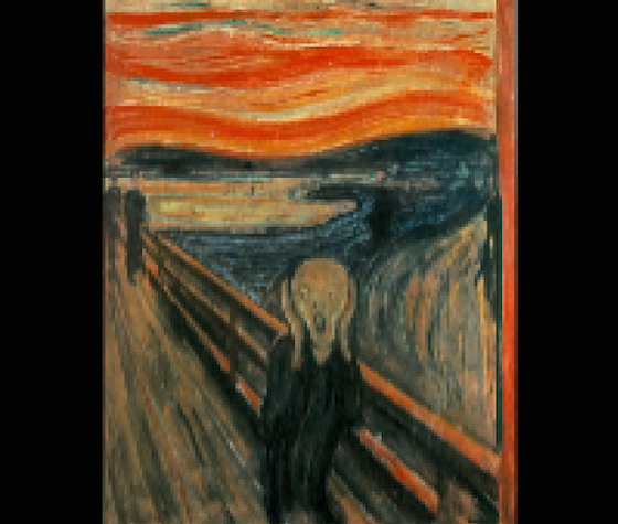 Pixel Art The Scream #17