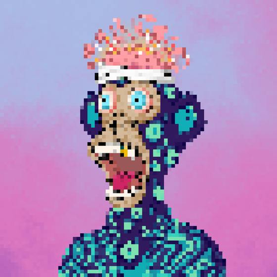 Trippin' Pixel Ape #2044