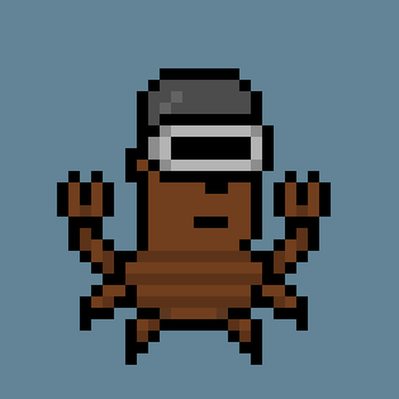 Larva Crabs #1614