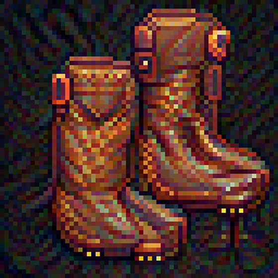 Hard Leather Boots