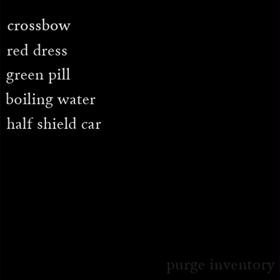 Purge Inventory #4738