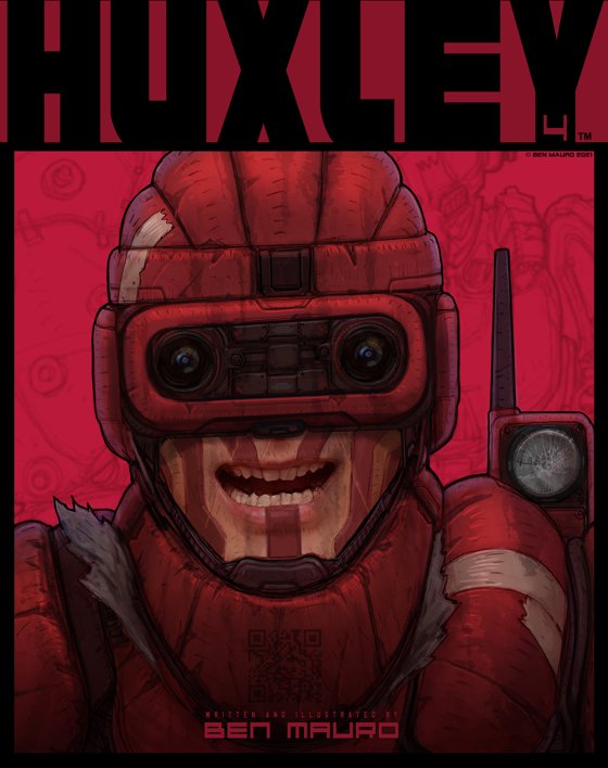 HUXLEY Comic: Issue 4 - First Edition #3,173