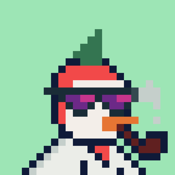 8bit Penguin Chad #345