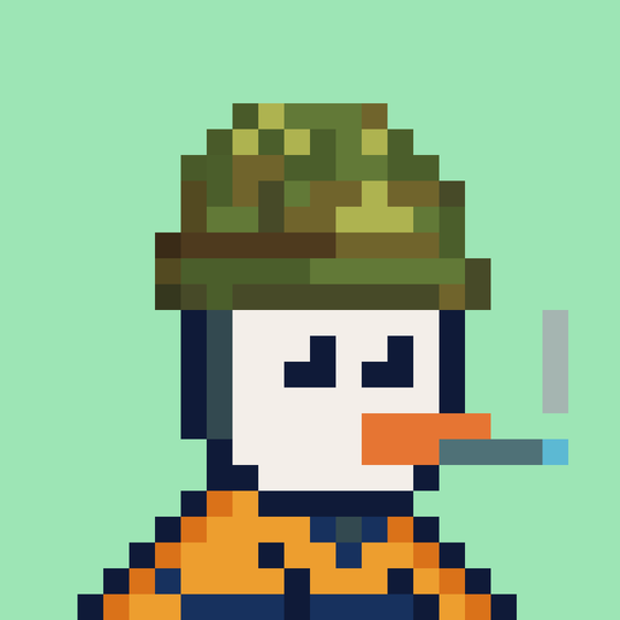 8bit Penguin Chad #27