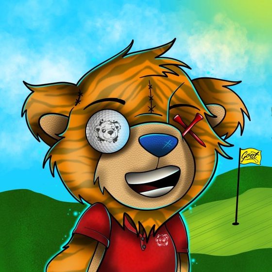 Tiger Woods Bear