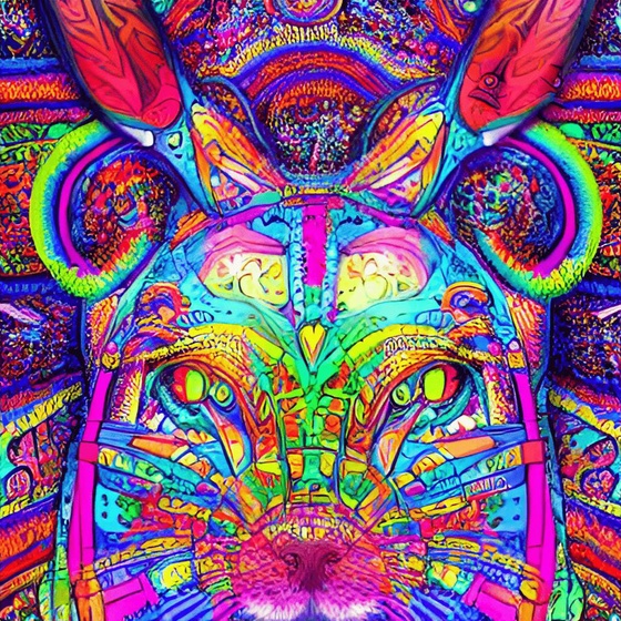 Psychedelic Rabbids #303