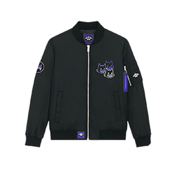 WLDFNGZ Bomber Jacket – Fangsters After Dark - XXL