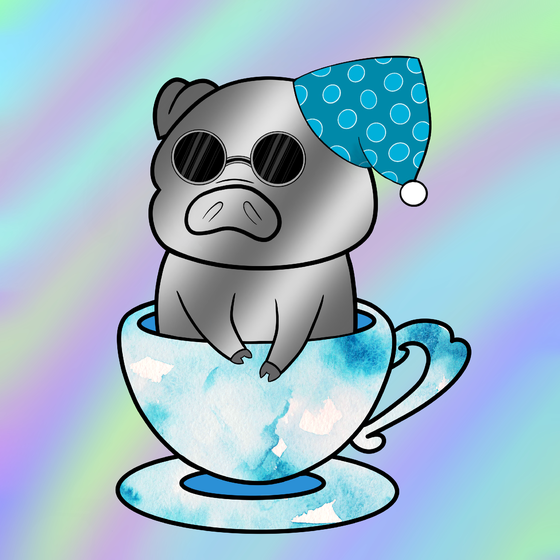 Lucky Teacup Piggy Club #1636