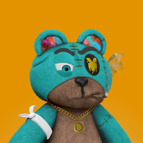 Graffiti Bear #889