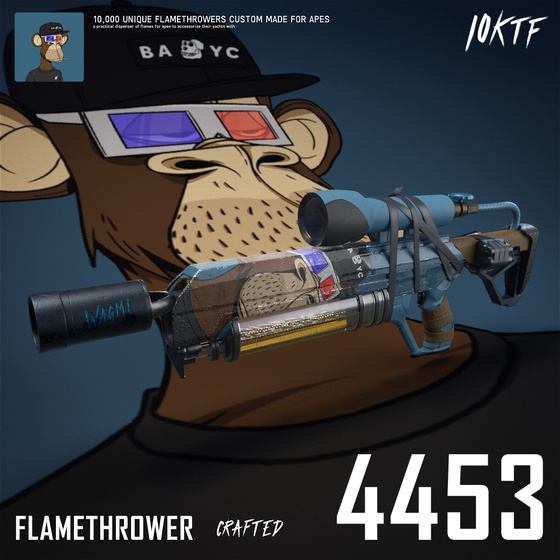 Ape Flamethrower #4453