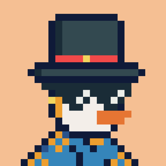 8bit Penguin Chad #45