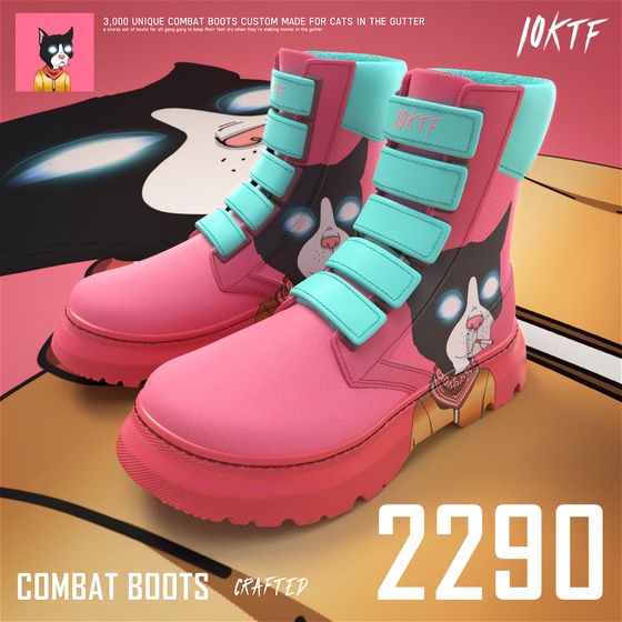 Gutter Combat Boots #2290