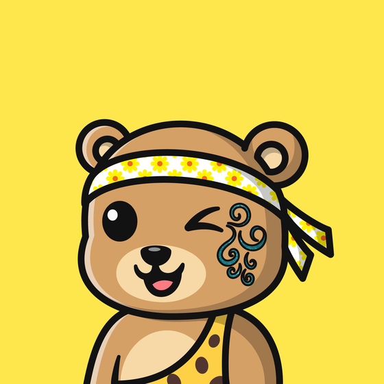 Summer Bear #7031