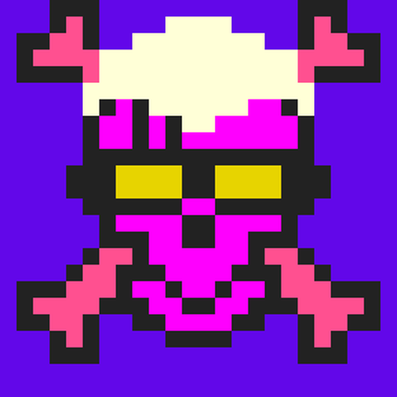 Cyber CryptoSkull #1990