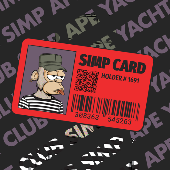 Simp Card #1691