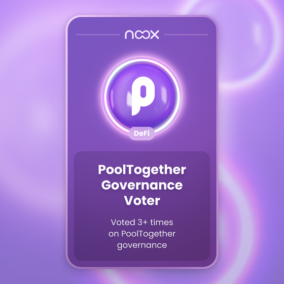 PoolTogether Governance Voter