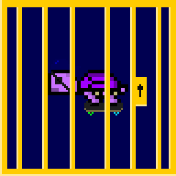 Jail Turtle #3149