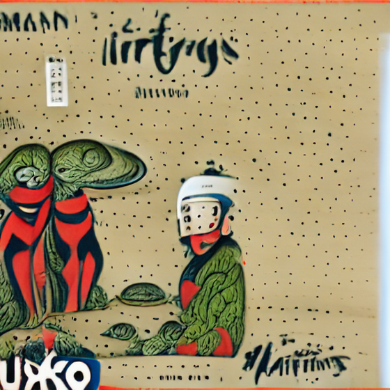 Ukiyo-e Aliens