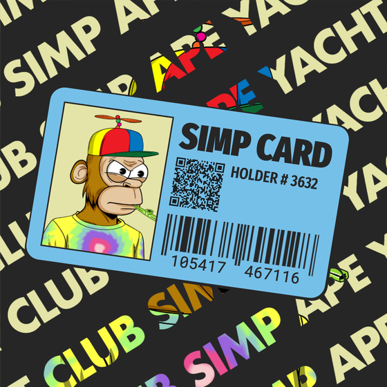 Simp Card #3632