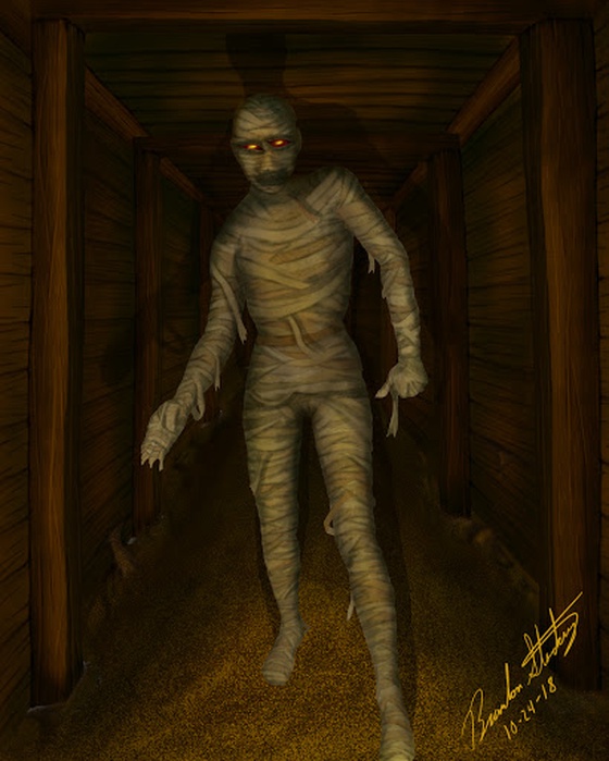 Mummy in the Mine